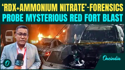 Delhi Under ATTACK| No Crater, Shrapnel; Forensics Suspect Deadly Mix of Ammonium Nitrate & RDX