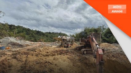 PGA tahan 5 lelaki lombong emas haram