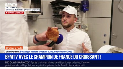 À 21 ans, Lilian, boulanger dans les Pyrénées-Orientales, est le champion de France du croissant