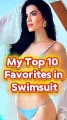 Top 10 Swimsuit Favorites – Miss Universe 2025 👑🔥