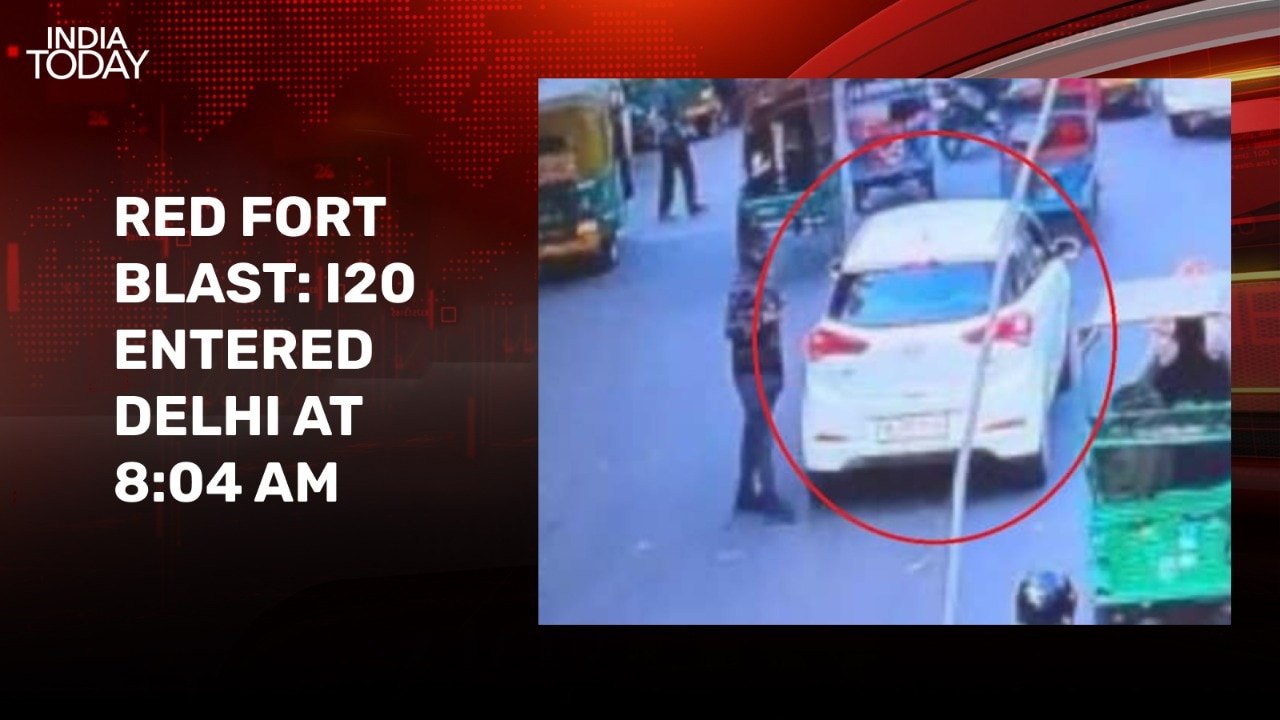 i20 car involved in blast at Red Fort; Jaish link suspected in Delhi blast