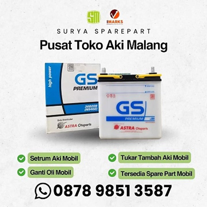 Hub. 087 898 513 587, Toko Aki Mobil Malang Terbaik Surya Sparepart