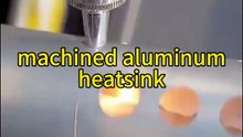 Precision Machined Aluminum Heatsink