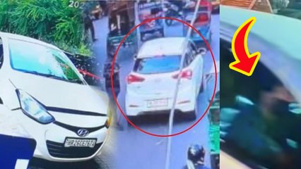 Delhi Red Fort Blast First Video: धमाके से पहले बम वाली Car i20 CCTV Video, फिर हुआ धमाका Live Video
