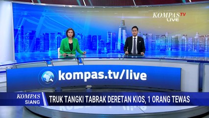 Diduga Rem Blong, Truk Solar di Purworejo Hantam Kios Pasar dan Tewaskan 1 Orang