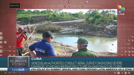 Cuba: Aerial survey reveals severe road damage in Santiago de Cuba