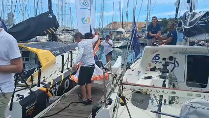 Arrivée de Free Dom au Port