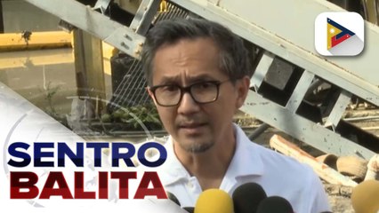 Pag-aayos ng nasirang floodgate ng Paco Pumping Station, target tapusin sa loob ng 2 linggo; dahilan ng pagkasira nito, iimbestigahan ng DPWH | ulat ni Gab Villegas