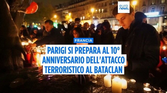 10 anni dal Bataclan: i sopravvissuti vivono con il ricordo degli attentati di Parigi