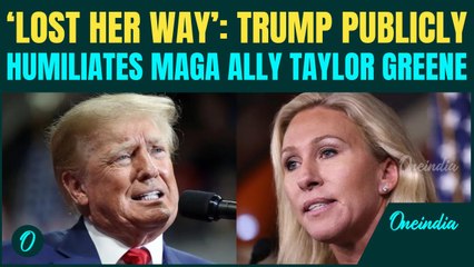Trump BLASTS ‘MAGA Ally’ Taylor Greene For QUESTIONING WH Meet With ‘Al-Qaeda’ Terrorist Al-Sharaa