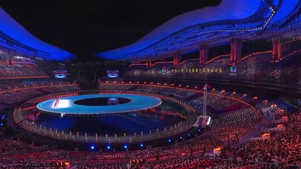 China's first cross-boundary National Games opens with splendor, unity