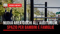 Nuova area giochi all’Auditorium, spazio per bambini e famiglie