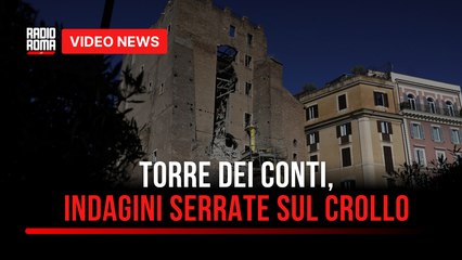 Torre dei Conti, indagini serrate sul crollo