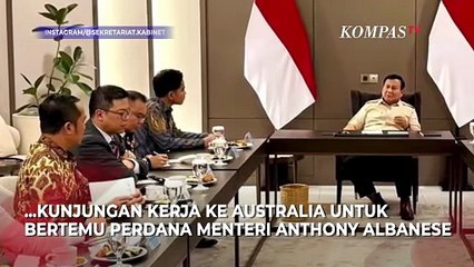 Prabowo Gelar Rapat Khusus Bareng Gibran hingga Menhan Sjafrie Sebelum ke Australia