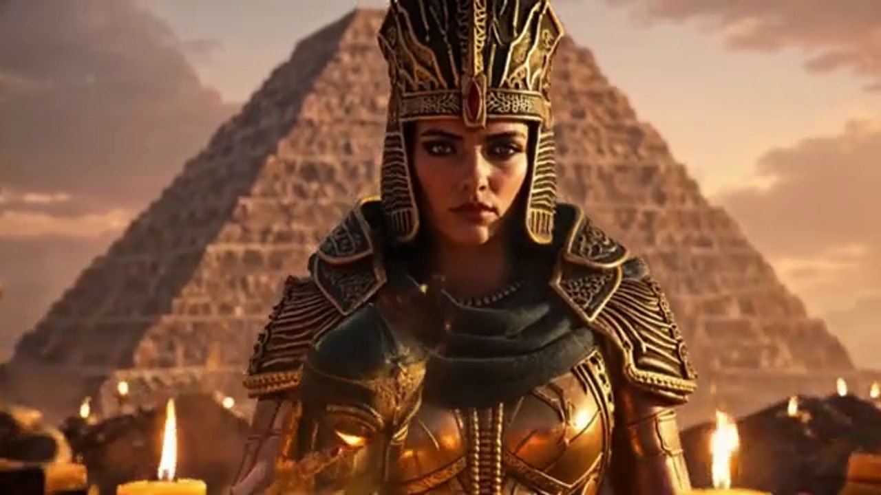 Egyptian Goddess Awakens | Ancient Myth Reborn | AI Cinematic Fantasy by YuniCHuss_AI