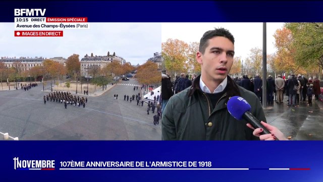 11-Novembre: C'est par leur sacrifice, par leur volonté, par leur courage qu'on peut être ici en France , déclare ce descendant de Georges Clémenceau