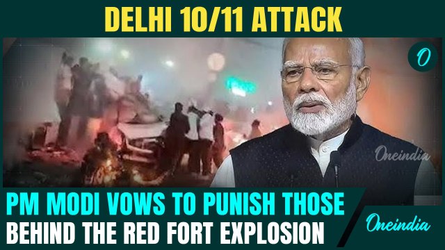 Delhi Red Fort Blast: PM Modi’s FIRST REACTION on Explosion at Delhi’s Red Fort | Delhi 10/11 LIVE