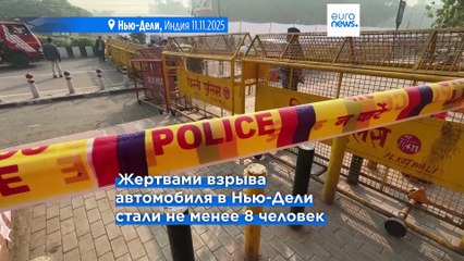 Взрыв автомобиля в Нью-Дели расследуется как теракт