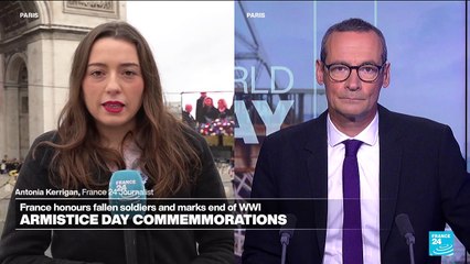 France marks WWI Armistice Day