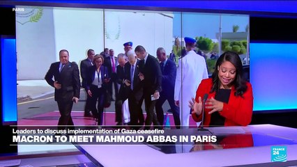 Macron to meet Mahmoud Abbas in Paris to discuss Gaza ceasefire