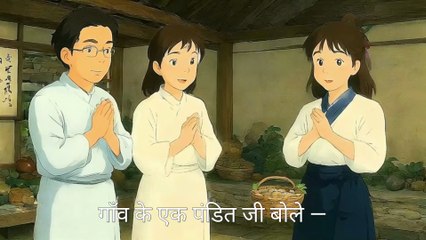 आलू प्याज़ की बारिश // Potato and onion rain // hindi cartoon Story