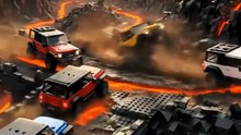 LEGO 4x4 in the Lava Zone