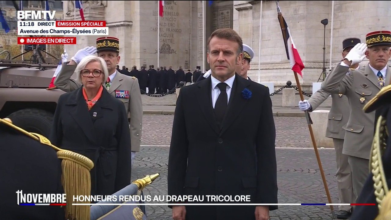 11-Novembre: la Marseillais entonnée à l'arrivé...
