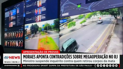 Moraes aponta contradições em megaoperação no RJ