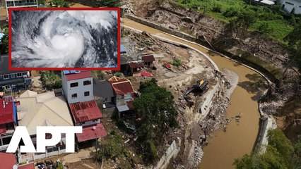 Typhoon Fung-wong Dumps Torrential Rain, Flooding Taiwan’s East as It Approaches | APT