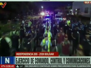 Zona Operativa de Defensa Integral Bolívar activa el ejercicio Independencia 200