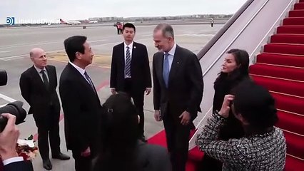 Así han recibido en China a los reyes de España en su visita oficial