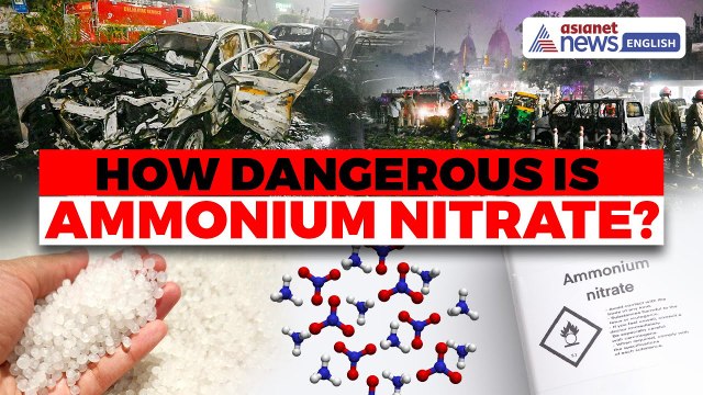 What are Hidden Dangers of Ammonium Nitrate as 350 kg Seized in Faridabad | Delhi Red Fort Blast