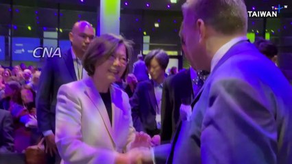 Former President Tsai Ing-wen Addresses Berlin Freedom Conference