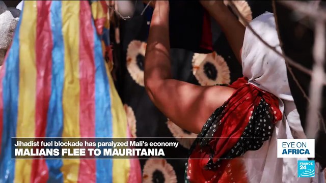 Malians flee to Mauritania amid fuel blockade