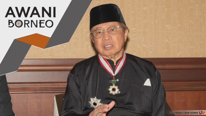 Abang Johari terima anugerah daripada Maharaja Jepun