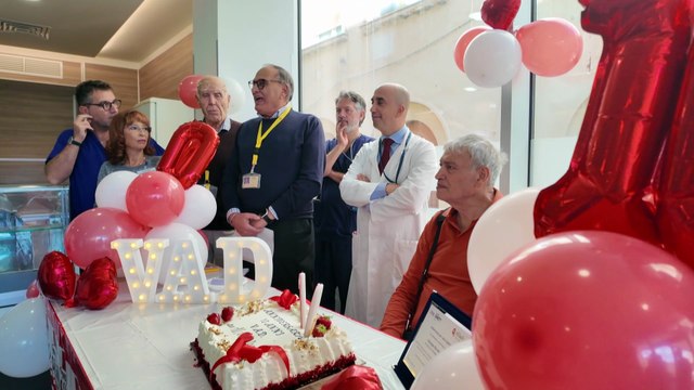 Dieci anni con un cuore artificiale. Giuseppe, il primo paziente siciliano a raggiungere questo traguardo