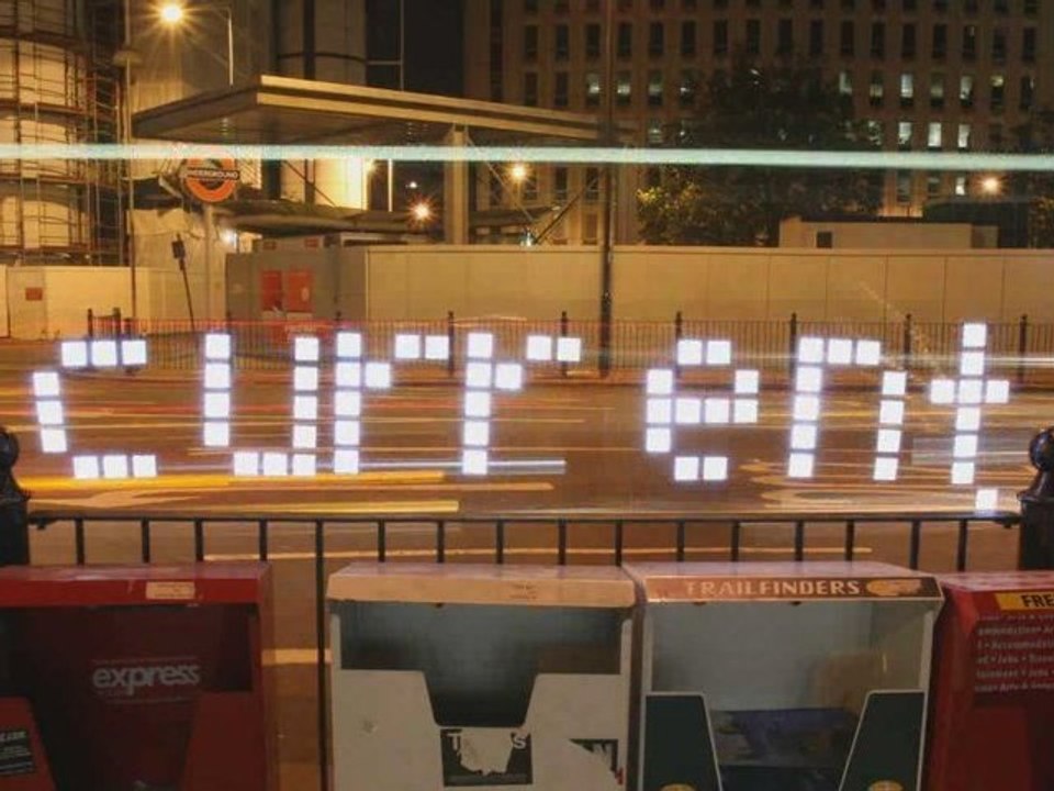 Current - Light Painting Video