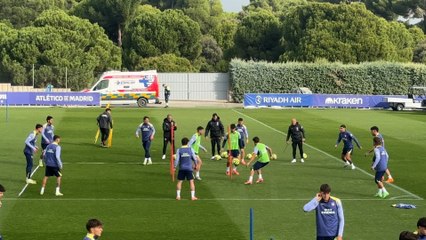 El Atlético regresa a los entrenamientos con Julián al frente