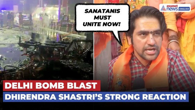 'Sanatanis Will Have to Unite Now…' Dhirendra Shastri Roars After Delhi Red Fort Blast