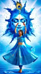 Mohe Rang Do Laal | Divine Dance of Devotion | Radha Krishna Spiritual Art Reel