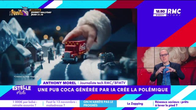 On n'arrête pas le progrès : Une pub Coca générée par IA crée la polémique - 11/11