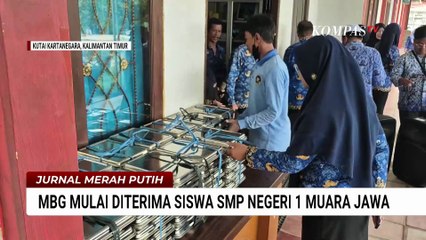 659 Siswa di Kutai Kartanegara Mulai Nikmati Program Makan Bergizi Gratis | JMP