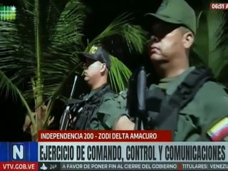 ZODI Delta Amacuro inicia el Plan Independencia 200 en resistencia activa y ofensiva permanente