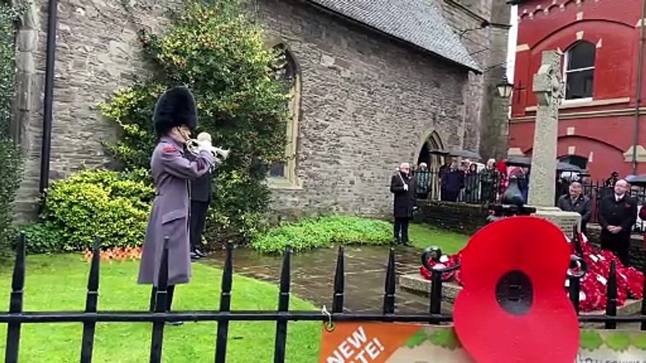 The Last Post in Brecon 2025