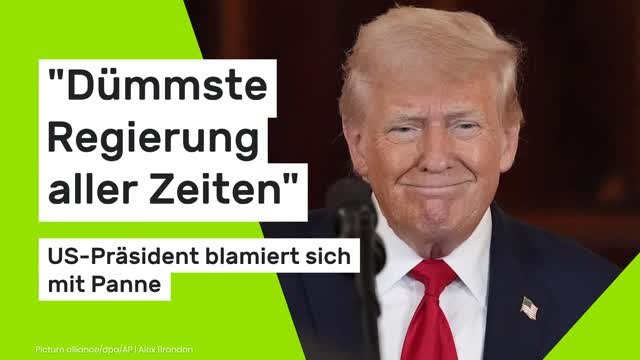 Donald Trump: Dümmste Regierung aller Zeiten - US-Präsident blamiert sich mit Limousinen-Panne