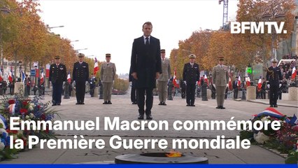 Flamme du Soldat inconnu, dépôt de gerbes de fleurs... Revivez les commémorations du 11-Novembre