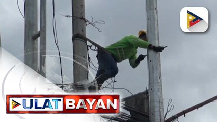 NGCP, kinumpirmang marami sa  istruktura at power transmission lines ang napinsala ng Bagyong #UwanPH | ulat ni Harley Valbuena