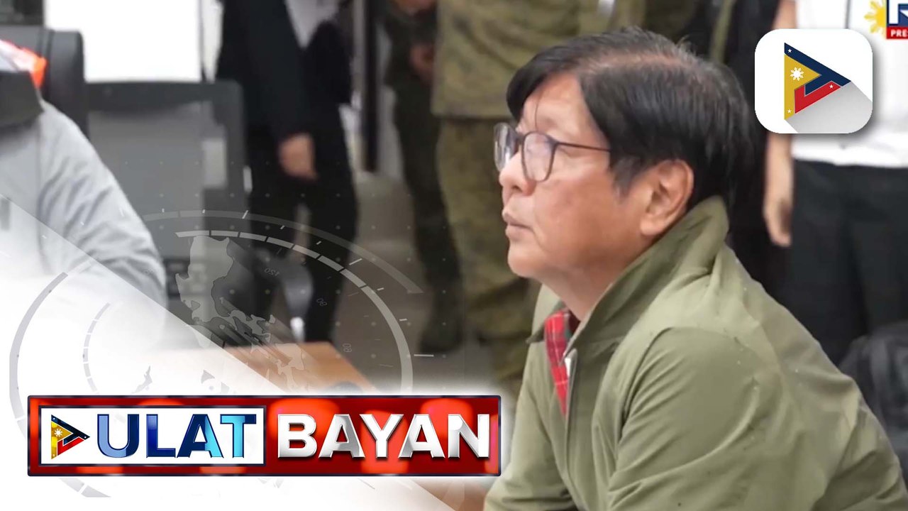 PBBM, pinasalamatan ang mga LGU, first responders, at volunteers, na agarang tumulong sa mga apektado ng Bagyong #UwanPH | ulat ni Cleizl Pardilla