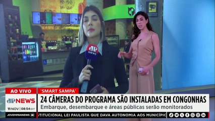 Congonhas entra no sistema de reconhecimento facial da Prefeitura de SP