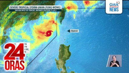 Bagyong Uwan, nakalabas na ng PAR; signal #1, nakataas pa rin sa ilang probinsya | 24 Oras
